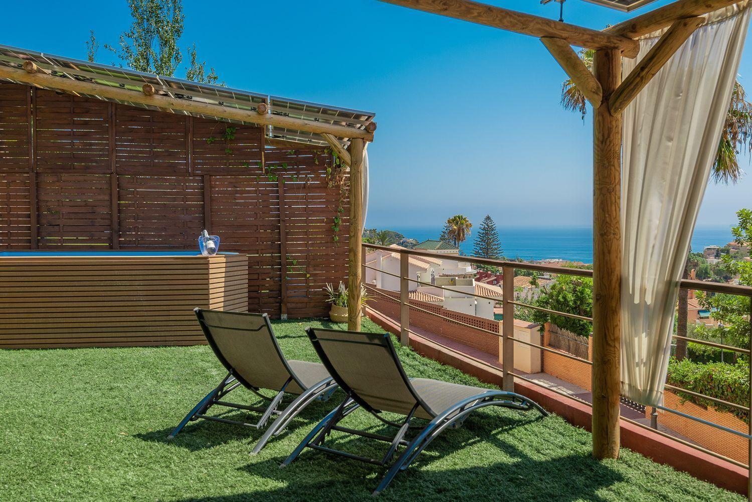 Appartamento Sea View With Shared Terrace Málaga Esterno foto